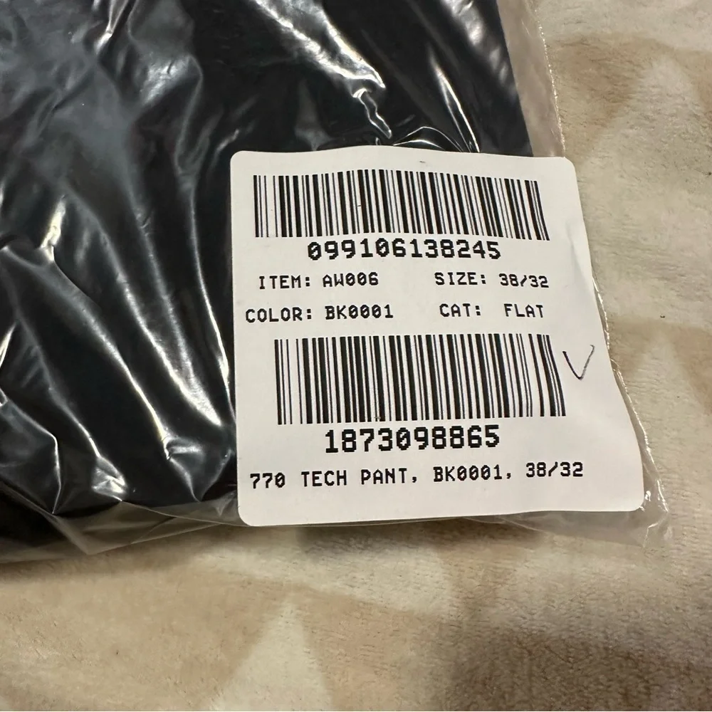 J crew 770 straight fit tech pants black
